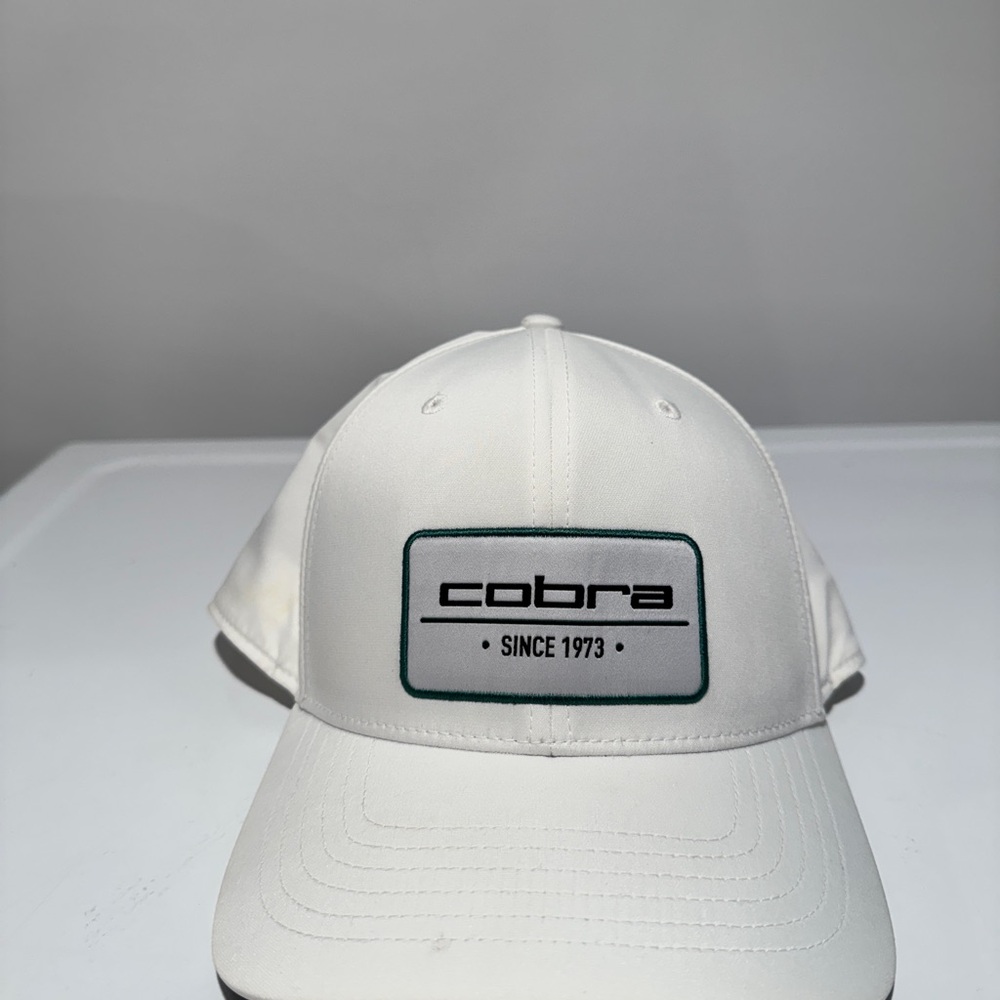 Cobra White golf Cap